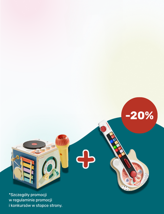 PROMOCJA W KOSZYKU#Kup 2 produkty z kategorii Zabawki z rabatem aż –20% na tańszy produkt